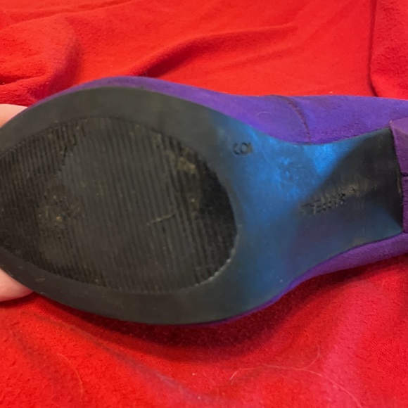 Purple Suede 5” Stilettos - Picture 6 of 10